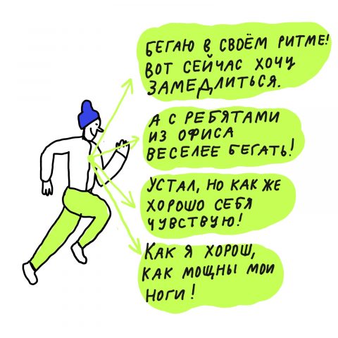 Как полюбить бег(и другие занятия) — Кинжал