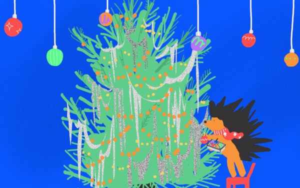 Наряжаем ёлку 1