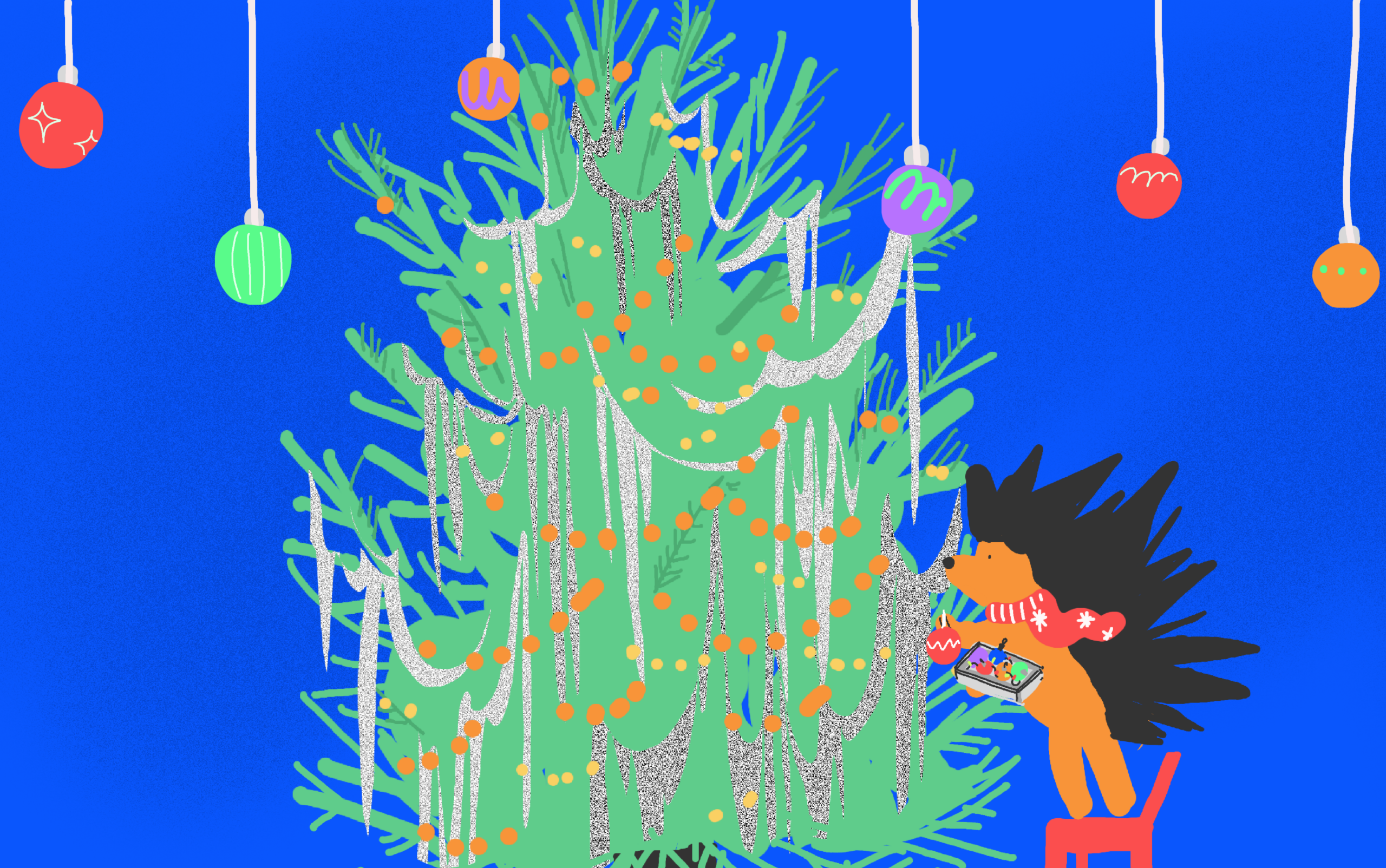 Наряжаем ёлку