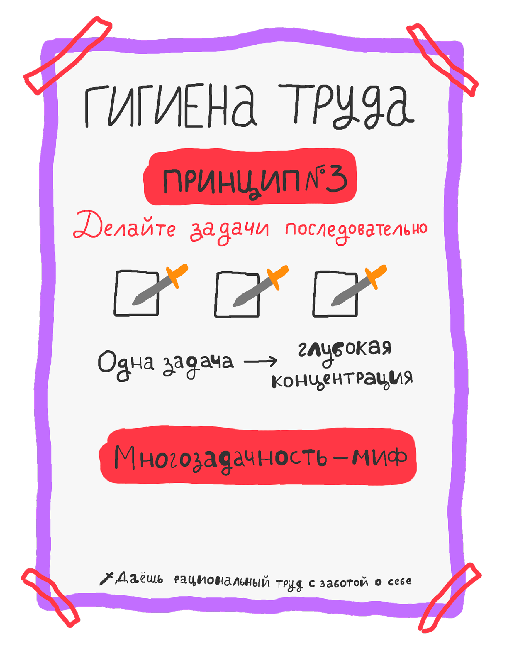 Четыре принципа гигиены труда, которые работают 5