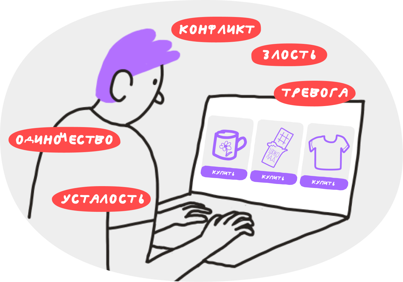 После чего чаще всего тянет заесть стресс