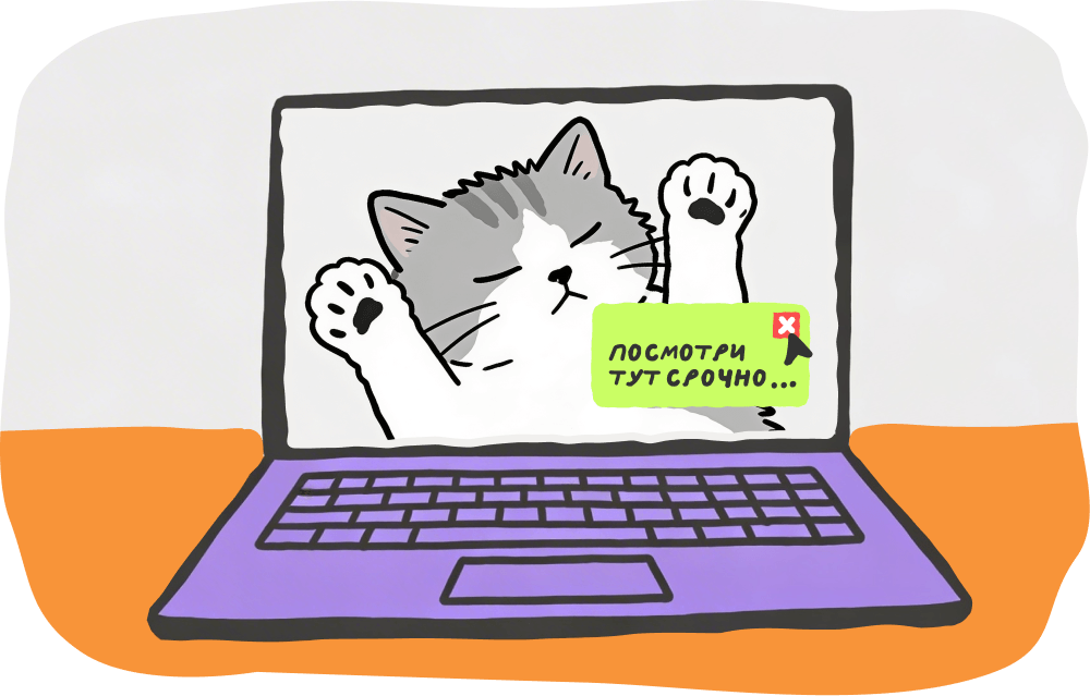 Я ем над ноутбуком и отвечаю в чатах. Это вообще считается обеденным перерывом? 1