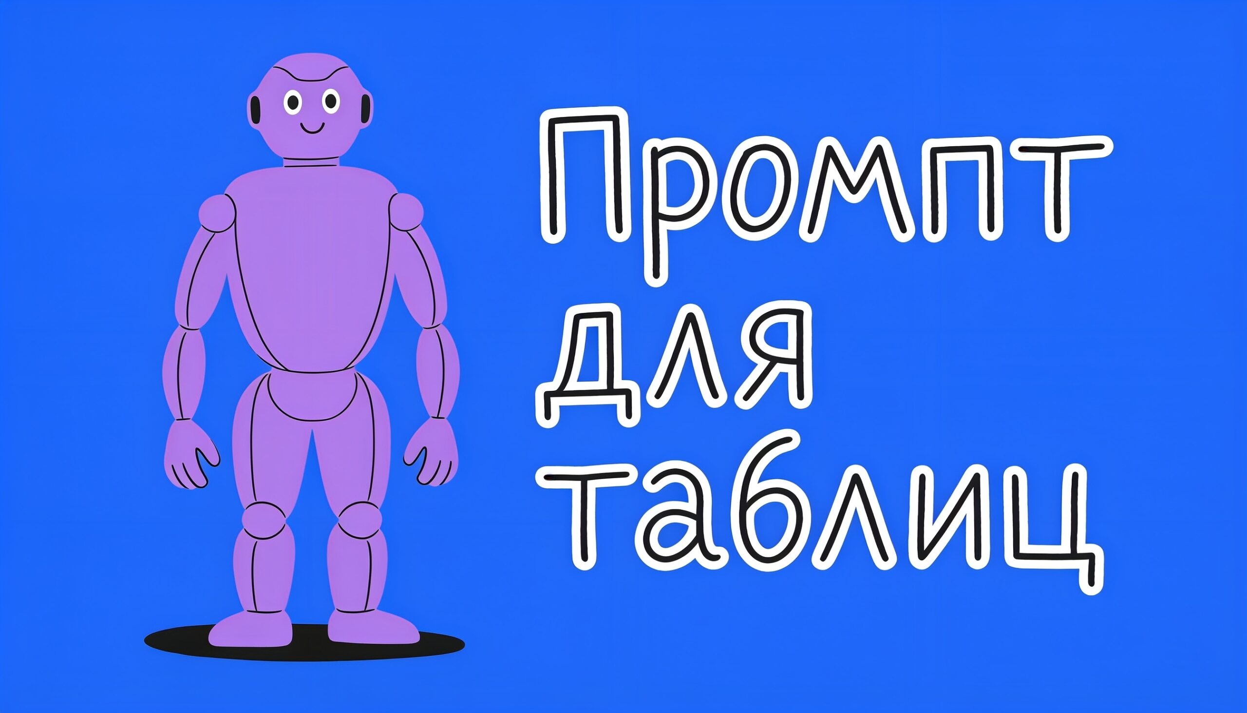Промпт дня: как превратить таблицу в каркас презентации