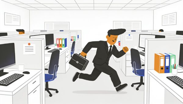 Когда начальник оценивает видимость работы, а не результат